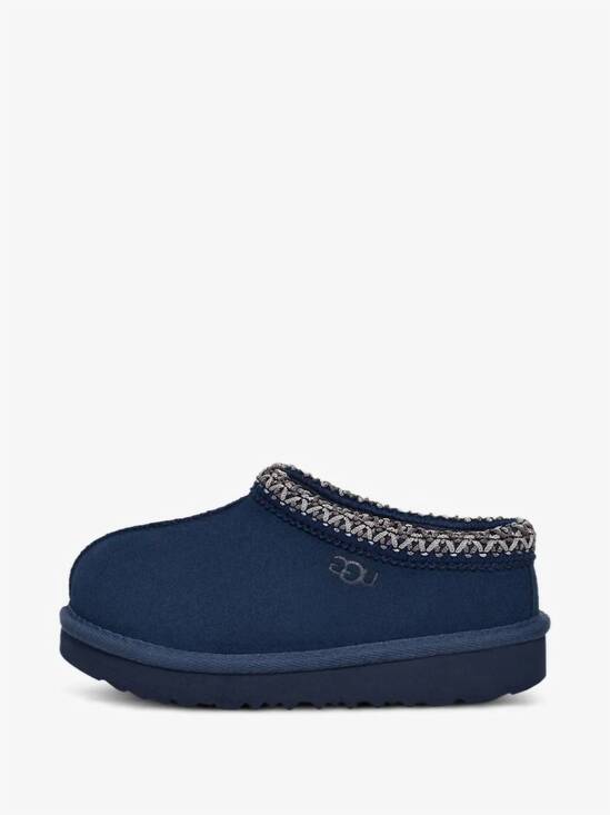 UGG Shoes - NEW UGG kid's suede stitched slippers in blue